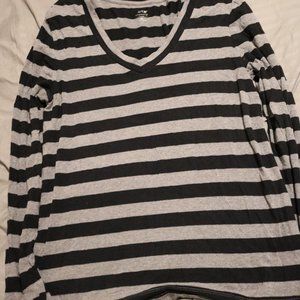 Apt. 9 Striped V-Neck Women's XL
